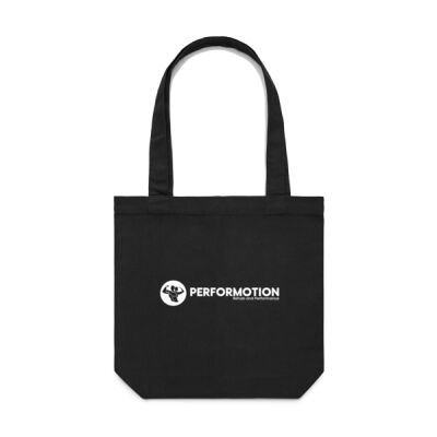 Performotion Tote Bag - White Logo Thumbnail